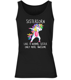 Sistercorn Like A Sister Only Awesome Dabbing Unicorn Shirt