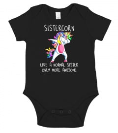 Sistercorn Like A Sister Only Awesome Dabbing Unicorn Shirt