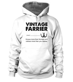 Vintage Farrier Knows More Than He Says