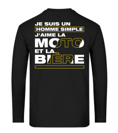 Motard - Je suis un homme simple, j'aime la moto et la bière