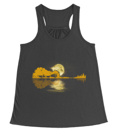 Guitar Lake Shadow Love Guitar T-Shirt