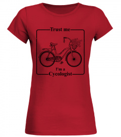 Trust me I'm a cycologist- Mens T-shirt, Cycling Shirt