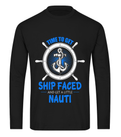 Time-To-Get-Ship-Faced-Get-a-Little-Nauti-Cruise---Mens-Big--Tall-Hoodie