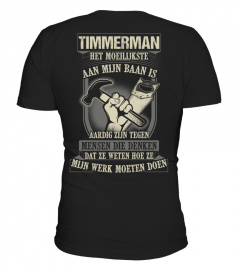 Timmerman  - Het moeilijkste aan mijn baan is aardig zijn tegen mensen die denken dat ze weten hoe ze mijn werk moeten doen