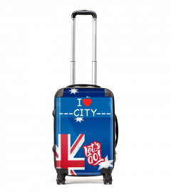 Luggage flag Australia city