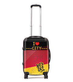 Luggage flag Germany city