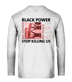 No Justice No Peace 1619 BLM