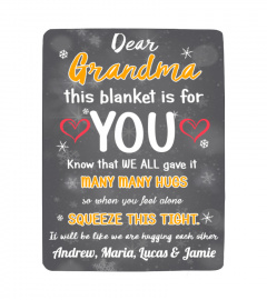 GRANDMA this blanket is for YOU
