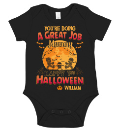 HAPPY 1ST  HALLOWEEN - Custom name