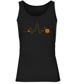 Funny Nurse Pumpkin Heartbeat Halloween Nurse And Doctor T-Shirt