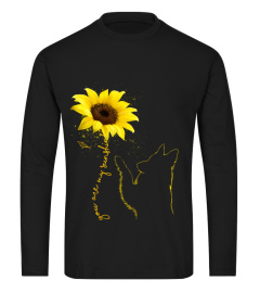 German Shepherd Tshirt - You are my sunshine