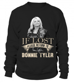 IF LOST PLEASE RETURN TO BONNIE TYLER