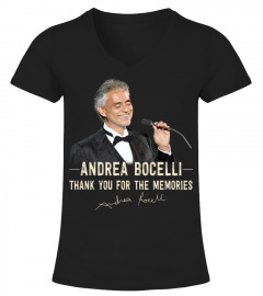 Bocelli - thanks for the memories