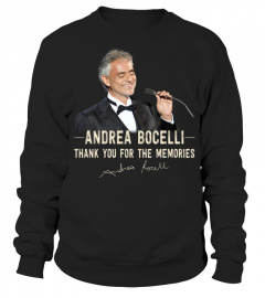 Bocelli - thanks for the memories