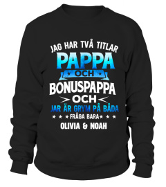 PERSONIFIERA JAG HAR TVA TITLAR PAPPA