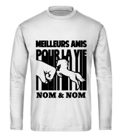 Meilleurs amis pour la vie " Nom & Nom"