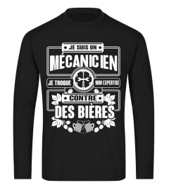 T-shirt bière mécanicien