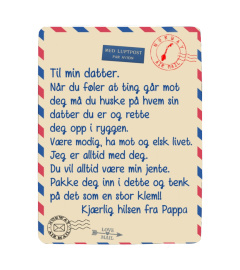 Far til datter brev