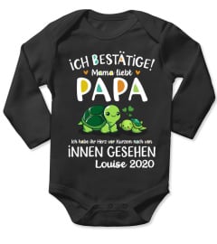 ICH BESTÄTIGE! MAMA LIEBT PAPA