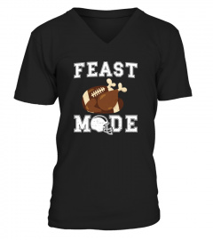 Funny Football Turkey Feast Mode - Thanksgiving Sweatshirt