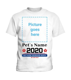 US - CUSTOM PHOTO & NAME PETS SHIRT