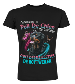 Rottweiler - Ce n'est pas un poil de chien sur ma chemise