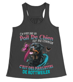 Rottweiler - Ce n'est pas un poil de chien sur ma chemise