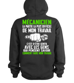 mécanicien la partie la plus difficile