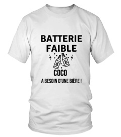 BATTERIE FAIBLE (PERSONNALISEZ-MOI)