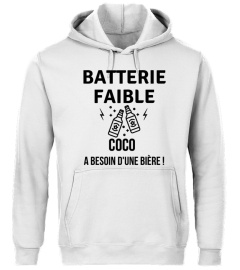 BATTERIE FAIBLE (PERSONNALISEZ-MOI)