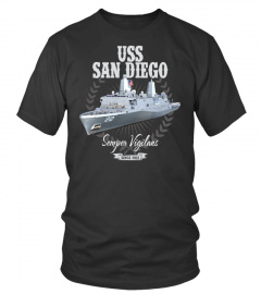USS San Diego  T-shirts