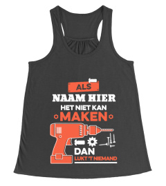 Als "naam" het niet kan maken
