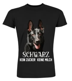 Deutscher Schäferhund - SCHWARZ KEIN ZUCKER KEINE MILCH