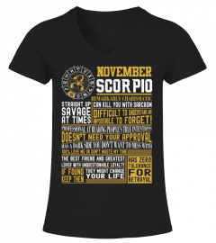 Born November Scorpio facts
