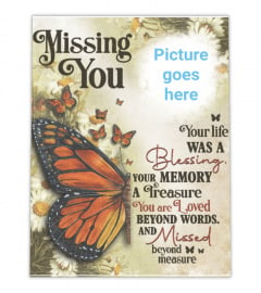 Missing You Memories Canvas