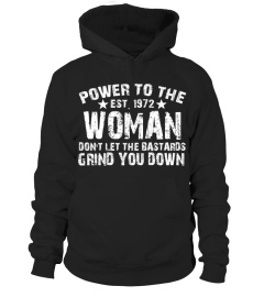 Power To The Woman T shirt  Feminist Tee