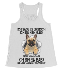 FRANZÖSISCHE BULLDOGGE 02  - ICH SAGE ES DIR DOCH, ICH BIN KEIN HUND