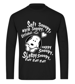 SOFT SNOOPY WARM SNOOPY LITTLE BALL OF FUR HAPPY SNOOPY SLEEPY SNOOPY GRRR GRRR GRRR