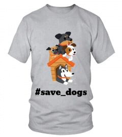 Save dogs t-shirt for dogs lovers