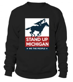 stand up michigan we the people shirt