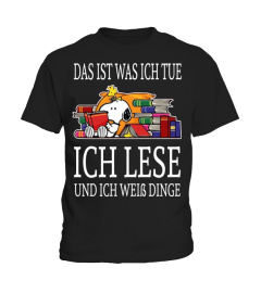 DAS IST WAS ICH TUE ICH LESE UND ICH WEIB DINGE