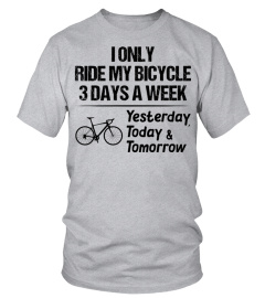 Ride my bicycle 3 Days a Week