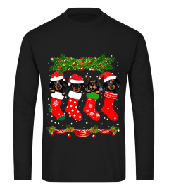 Dachshund Christmas Tshirt