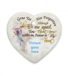 Forever In My Heart Christmas Ornament