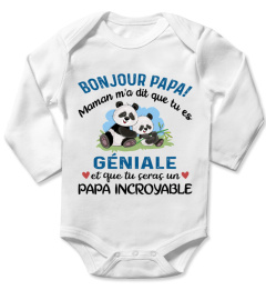 BONJOUR PAPA !