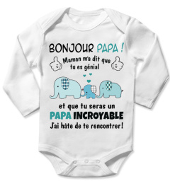 BONJOUR  PAPA !