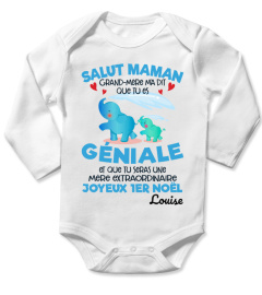 SALUT MAMAN ! JOYEUX 1ER NOEL