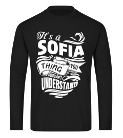 SOFIA It's A Things You Wouldn't Understand