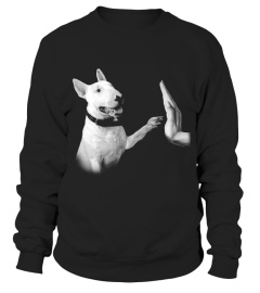 Bull Terrier Highfive