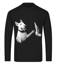 Bull Terrier Highfive